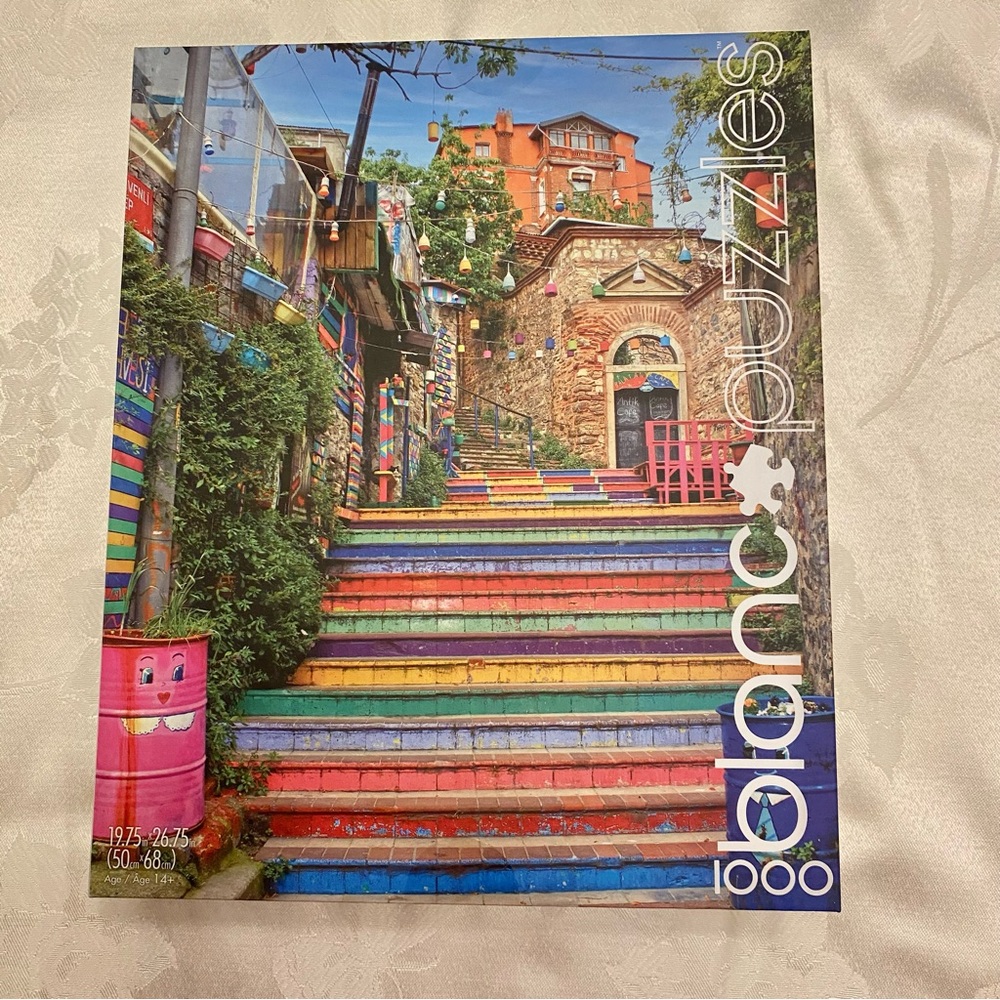 Blanc Puzzles Turkish Stairs 1000-Piece Puzzle